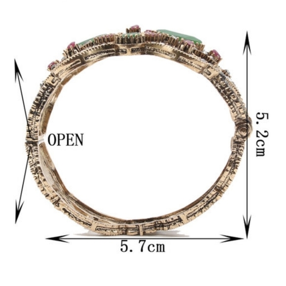 Turkish Vintage Style Jewelry Set for Women,NEW,Wedding,HandmadeGift - Picture 4 of 7